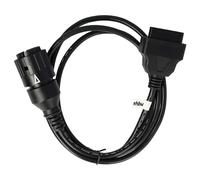 vhbw Adaptateur 10 Pin vers OBD2 16 pin Compatible avec BMW F 800 GS Adventure K75 Motos - 150 cm