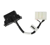 vhbw Adaptateur 20 broches vers OBD2 16 pin compatible avec Tesla 09/2015-01/2021 modèle S, modèle X voitures électriques voitures - 0,2 m