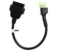 Vhbw Adaptateur 4 Pin Vers Obd2 16pin Compatible Avec Honda Cbr 500 R / Ra (2013 - 2020), Cbr 600 F (2011 - 2015) Motos - 28 Cm
