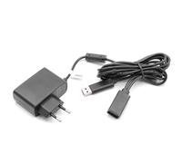 Vhbw Adaptateur Ac Bloc D'alimentation Compatible Avec Microsoft Xbox 360, 360 Arcade, 360 Core Kinect Sensor Console De Jeux - Câble D'alimentation