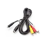 vhbw Adaptateur audio video AV câble en composite compatible avec Sony DCR-PC105E, DCR-PC330, DCR-PC330E, DCR-PC53, DCR-PC53E appareil photo
