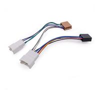 vhbw Adaptateur autoradio ISO compatible avec Daihatsu Trevis (2006-2011) modèle de voiture