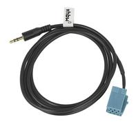 vhbw Adaptateur AUX pour autoradios Divers, Entre Autres Becker, BLAUPUNKT, Philips, VDO Dayton etc.