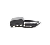 vhbw Adaptateur batterie factice compatible avec Canon PowerShot S80, S60, G7, G9, S55 appareil photo, reflex, numérique, DSLR