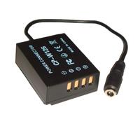 vhbw Adaptateur batterie factice compatible avec Fujifilm X-E2, X-E2S, X-M1, X-Pro2, X-E1, X-H1, X-Pro 1 appareil photo, reflex, numérique, DSLR