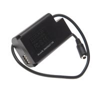 vhbw Adaptateur batterie factice compatible avec Panasonic DMW-BLJ31, DMW-BLJ31E batterie