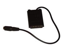 vhbw Adaptateur batterie factice compatible avec Sony HDR-AS200VR, HDR-AS300, HDR-AS300R, HDR-AS30, HDR-AS30V appareil photo, reflex, numérique, DSLR