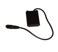 vhbw Adaptateur batterie factice compatible avec Sony HDR-MV1, HDR-GWP88, HDR-GWP88V, HDR-PJ240, HDR-GW66VE appareil photo, reflex, numérique, DSLR