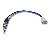 Vhbw Adaptateur D'autoradio Compatible Avec Mazda 2010+ - Adaptateur D'antenne Gt 13 (M) Vers Din 150 Ohm