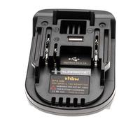vhbw Adaptateur de batterie compatible avec Porter Cable outils électriques - Adaptateur batteries Li-ion 20 V vers 18 V compatible avec Makita