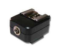 vhbw Adaptateur de griffe flash compatible avec Canon 550EX, 580EX, 380EX, 420EX, 420EZ, 430EX, 430EXII, 540EZ, 580EXII appareil photo