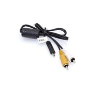 vhbw Adaptateur en composite audio-video compatible avec Nikon Coolpix S9500, S9400, W100, W150, S9300 appareil photo - Câble AV