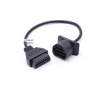 vhbw Adaptateur OBD1 17 Pin vers OBD2 compatible avec Ford