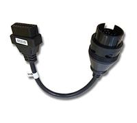 vhbw Adaptateur OBD1 38 Pin vers OBD2 Compatible avec Mercedes Benz - 14,5 cm