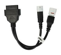 Vhbw Adaptateur Obd2 3 Pin / 4 Pin Vers Obd2 16pin Compatible Avec Yamaha 2017-2019 Tracer 700, Xsr 700 Motos - 20 Cm
