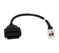 Vhbw Adaptateur Obd2 4 Pin Vers Obd2 16pin Compatible Avec Yamaha Mt09 Sp (2016 - 2019), Mt10, Mt10 Sp (2016 - 2019) Motos, Scooter - 30 Cm