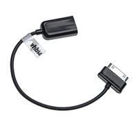 vhbw Adaptateur OTG Compatible avec Samsung Galaxy Tab 7.0 GT-P3113 - Câble de connecteur de Tablette vers USB (Femelle)
