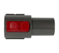 vhbw Adaptateur pour aspirateur à raccord 32mm compatible avec Dyson Big Ball Absolute 2 - rouge / gris foncé, plastique