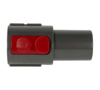 vhbw Adaptateur pour aspirateur à raccord 32mm compatible avec Dyson Big Ball Animalpro 2 - rouge / gris foncé, plastique