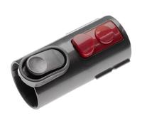 vhbw Adaptateur pour aspirateur compatible avec Dyson DC19T2, DC22, DC23, DC23T2 (ancien vers moderne) - gris / rouge