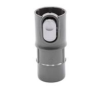 vhbw Adaptateur pour aspirateur connecteur de marque à raccord 32mm compatible avec Dyson DC08 Hepa, DC08 I, DC08 Standard - gris, plastique