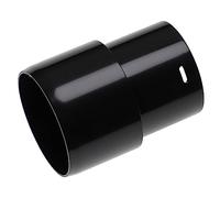 vhbw Adaptateur pour tuyau 58 mm compatible avec Moulinex aspirateur - Raccordement du tuyau, noir