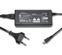 vhbw adaptateur secteur bloc d'alimentation compatible avec Samsung SC-L870, SC-M50, SC-M51, SC-M52, SC-M53 appareil photo, caméra vidéo; 2m