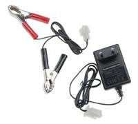 vhbw Adaptateur secteur universel pour diverses batteries de tondeuses à gazon, robots tondeur compatible avec Honda, Briggs Stratton, Viking