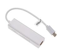 vhbw Adaptateur USB Type C vers RJ45 pour Ordinateur Portable