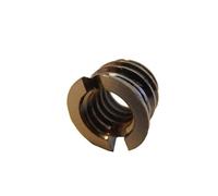 vhbw Adaptateur vis de trépied 1/4" filetage intérieur vers filetage trépied 3/8" - Convertisseur, or