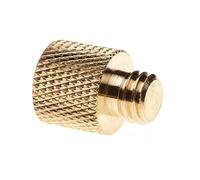 vhbw Adaptateur vis de trépied Filetage 1/4" vers Filetage 3/8 - Convertisseur Or