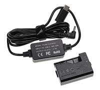 vhbw Alimentation USB Compatible avec Canon EOS 1200D, 1100D, 1300D Appareil Photo, caméra vidéo - Coupleur DC (Remplacement pour Canon DR-E10) 2m