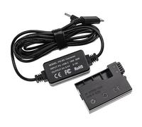 vhbw Alimentation USB Compatible avec Canon EOS 600D, 650D, 700D, 550D Appareil Photo - Coupleur DC (Replacement pour Canon DR-E8) - 2m