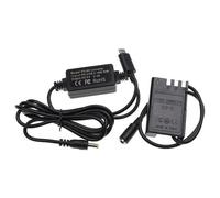 vhbw Alimentation USB Compatible avec Nikon D3000 | D40, D40x, D5000, D60 appareil photo - Coupleur DC replacement pour EP-5 - 2m