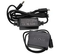 vhbw Alimentation USB compatible avec Panasonic Lumix DMC-GH2H, DMC-GH2 appareil photo numérique - Coupleur DC (replacement pour Panasonic) - 2m