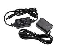 vhbw Alimentation USB Compatible avec Sony ZV-E10 Appareil Photo, caméra vidéo - Coupleur DC (Remplacement pour Sony NP-FW50) 2m