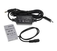 vhbw Alimentation USB Remplacement pour Nikon EH-5 pour Appareil Photo | Coupleur DC replacement pour EP-5F - 2m