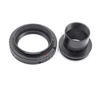 vhbw Anneau Adaptateur T2 1,25" - M42 x 0,75 Compatible avec Canon EOS Kiss X70, Kiss X80, Kiss X7i télescope, Appareil Photo, DSLR