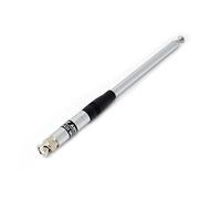 vhbw Antenne Compatible avec Kenwood TK-2107, TK-3107, TK-2260, TK-278 Radio Portable - Extensible 23,3cm - 120cm, connecteur BNC (m)