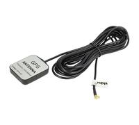 vhbw Antenne GPS Compatible avec ALDI Medion MD 95000 système de Navigation avec Connexion MMCX - Pied magnétique 5m Noir