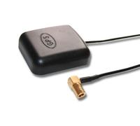 vhbw Antenne GPS Compatible avec Mercedes Command 2.5 (S-Klasse) système de Navigation avec Connexion Prise SMB (Femelle) - Pied magnétique 5m Noir