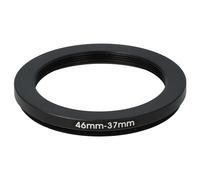 vhbw Bague d'adaptation de Filtre Step-Down de 46 mm vers 37 mm pour Objectif d'appareil Photo - Réducteur, métal, Noir
