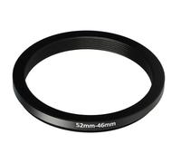 vhbw Bague d'adaptation de Filtre Step-Down de 52 mm vers 46 mm pour Objectif d'appareil Photo - Réducteur, métal, Noir