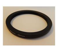vhbw Bague d'adaptation de Filtre Step-Down de 67 mm vers 58 mm pour Objectif d'appareil Photo - Réducteur, métal, Noir