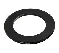 vhbw Bague d'adaptation de Filtre Step-Down de 72 mm vers 49 mm pour Objectif d'appareil Photo - Réducteur, métal, Noir