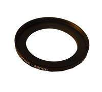 vhbw Bague d'adaptation de Filtre Step-Up de 37 mm vers 46 mm pour Objectif d'appareil Photo - Adaptateur, métal, Noir