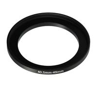 vhbw Bague d'adaptation de Filtre Step-Up de 40,5 mm vers 49 mm pour Objectif d'appareil Photo - Adaptateur, métal, Noir