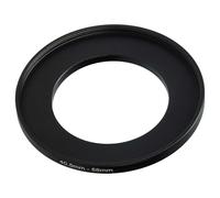 vhbw Bague d'adaptation de Filtre Step-Up de 40,5 mm vers 58 mm pour Objectif d'appareil Photo - Adaptateur, métal, Noir