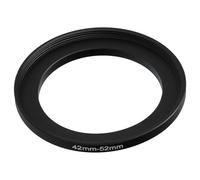 vhbw Bague d'adaptation de Filtre Step-Up de 42 mm vers 52 mm pour Objectif d'appareil Photo - Adaptateur, métal, Noir