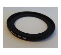 vhbw Bague d'adaptation de Filtre Step-Up de 46 mm vers 58 mm | pour objectif d'appareil photo, Adaptateur, métal, noir